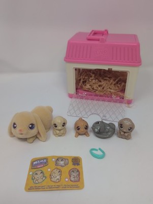 Little Live Pets Mama Surprise Minis Lil Bunny Rabbit Playset Babies Moose Toys