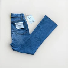 7 For All Mankind EarthKind Luxe Vintage Jeans Women’s Size 24 Medium Wash NWT