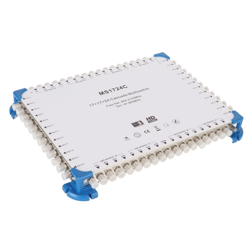 17x17x24 Cascade Multischalter Profi Plug and Play Mehrkanal Satell AP9 - Bild 2 von 4