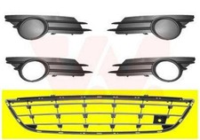 VAN WEZEL Lüftungsgitter Grill Stoßfänger für OPEL Corsa D Schrägheck (S07)
