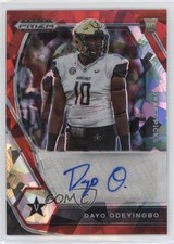 2021 Panini Prizm Draft Picks Red Ice Dayo Odeyingbo #DPA-DAY Auto 0r2f