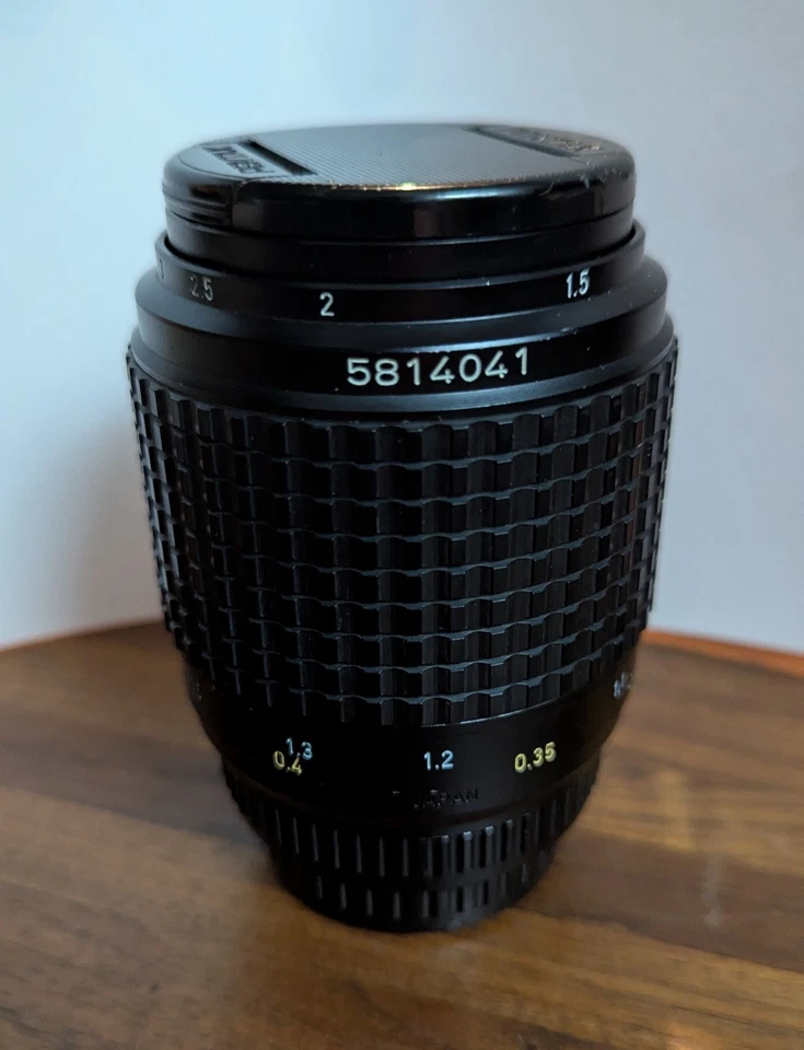 SMC PENTAX-A MACRO 100 MM F/2,8 - Montaje K - Lente Pentax Prime Clásica Era Película Foto 3 de 4