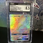 Pokemon Sun & Moon Base Set 156/149 Full Art Tauros GX Secret Rare - CGC 8.5 NM