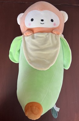 Takashoji Orange Monkey In Green Banana 20” NWT | eBay