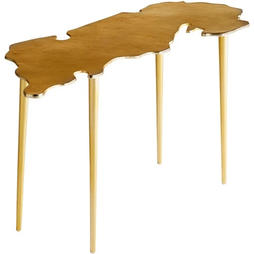 Cyan Design 11331 Atlas 42 X 18 inch Aged Gold Coffee Table - Picture 1 of 5