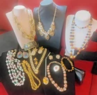 Vintage to Now Estate Costume Lot Chunky Funky 80s Jewelry Some Signed Resellers