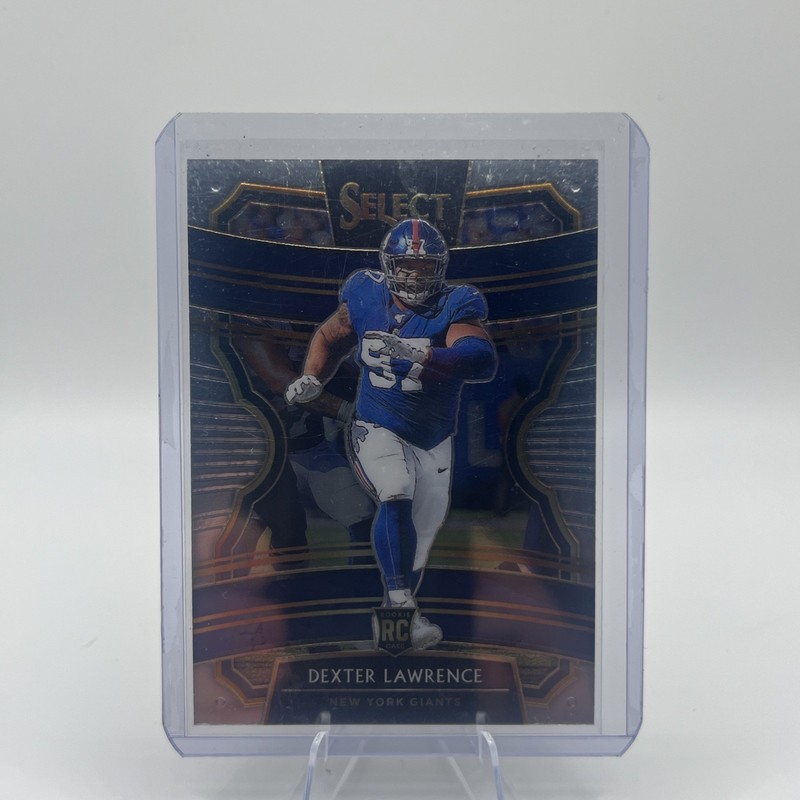 2019 Panini Select - #83 Dexter Lawrence New York Giants Rookie Card (RC)