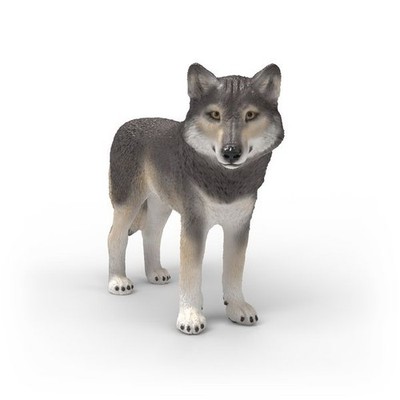 schleich  14991 - Wild Life, Amerikanischer Wolf, Tierfigur