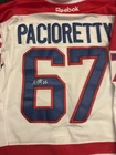 Max Pacioretty Montreal Canadiens Signed NHL Hockey Jersey Size 50 Fight Strap