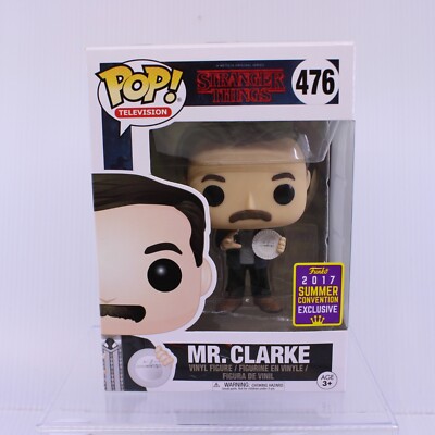 SF・ファンタジー・ホラー Funko Pop Stranger Things Mr. Clarke NEW Funko Pop Mr Clarke 476 - Stranger Things - Official