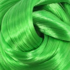 Nylon Doll Hair - Green Apple for Rerooting Custom Dolls, Doll Rehair