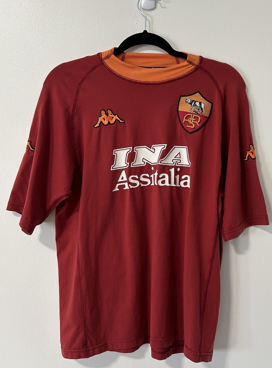 AS Roma Home 2000/01 Batistuta #18 (M) | eBay