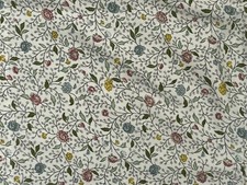 Wildflowers Floral Window Valance Topper 16x60 Scalloped Cottagecore Bloomcore