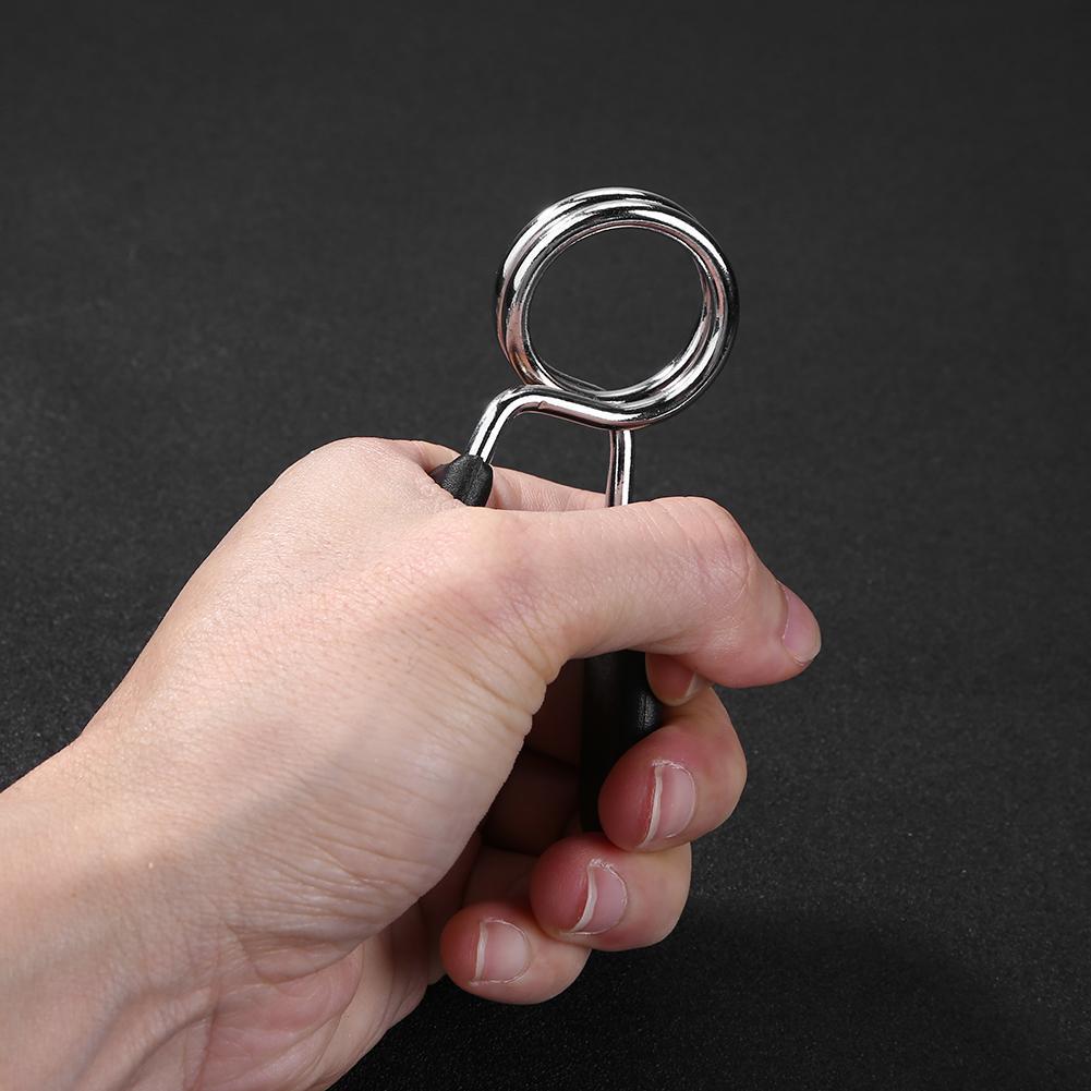 Barbell Spring Collar Clips Clamp Gym Barbells Dumbbell Lock Clamp