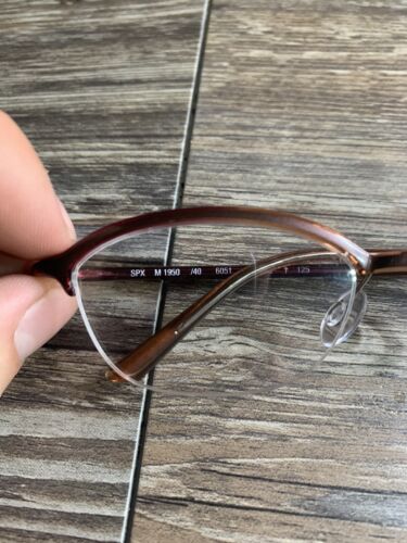 Silhouette Eyeglasses Frame SPX-M1950/40 6051 48-18 G72 - Picture 4 of 7