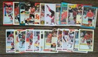 Chicago Blackhawks Lot of 25 cards-70's/80's Cards Blackhawks Heros Rookie Cards