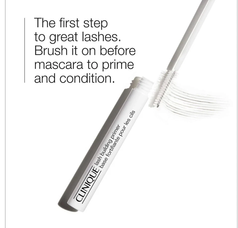 Clinique Lash Building Primer Volumizing Mascara Base .16 oz Full Size New - Image 3 of 4
