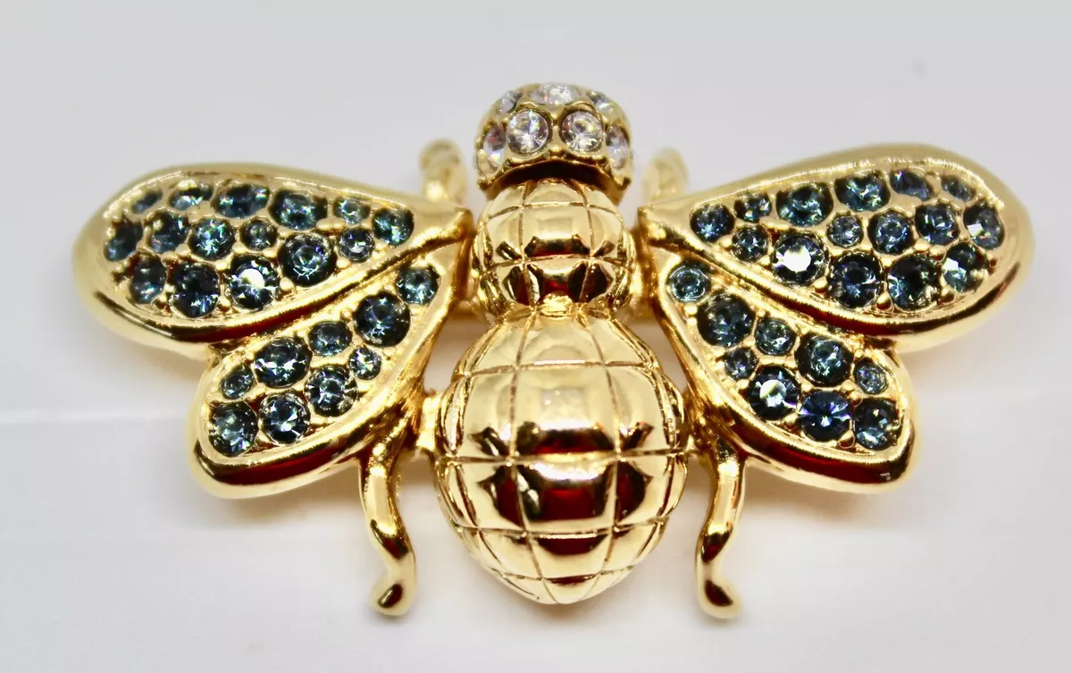 Swarovski crystal bee brooch outlet