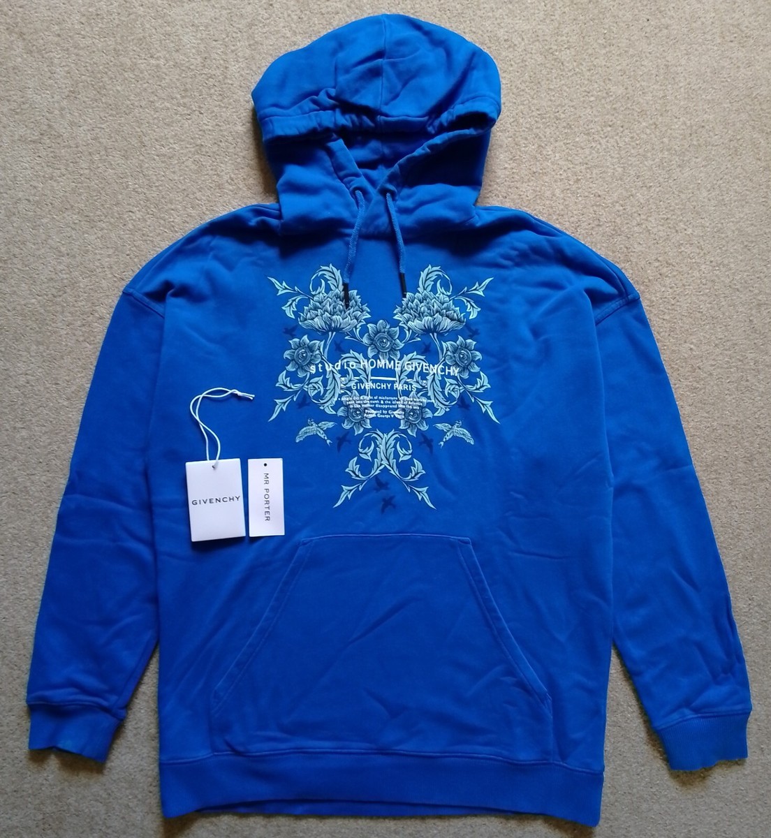 Mr Porter Zip Up Hoodies Mens Designer MR Organic Cotton-Terry Zip - Main Image