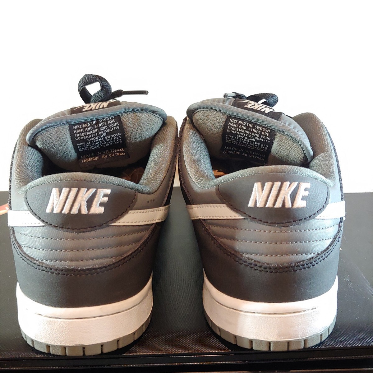 Nike Dunk Low Pro SB 2014 LT Base Grey White 304292-036 Mens Size  