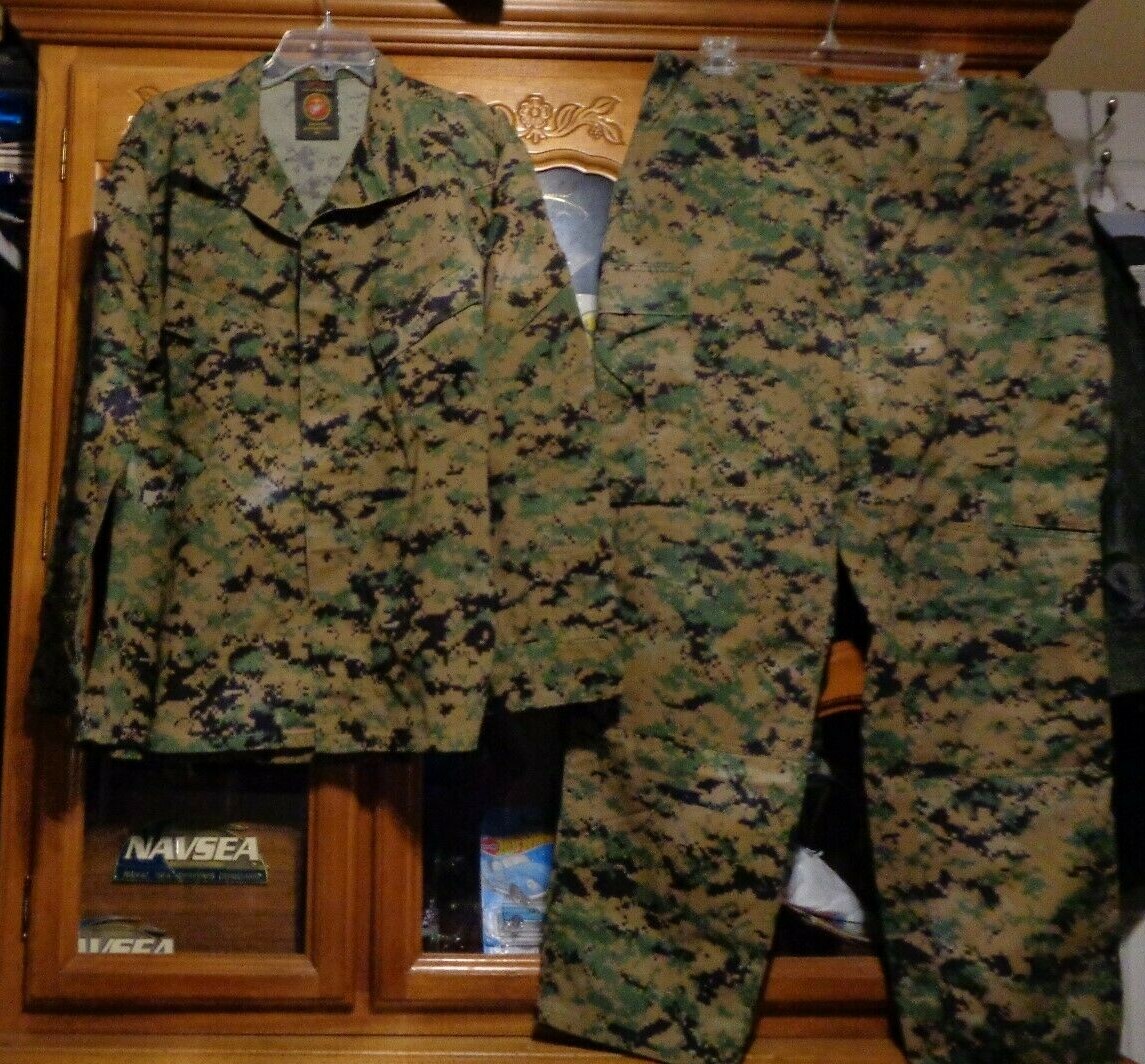 USMC/海兵隊用 MAR-PAT迷彩服 ウッドランドDIGITAL CAMO USMC/海兵隊用 MAR-PAT迷彩服 DIGITAL CAMO ミリタリーショップ