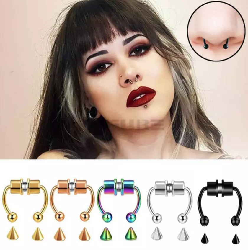 Magnetic online fake septum