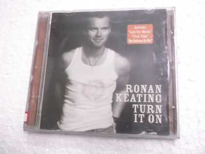 RONAN KEATING TURN IT ON  CD 2003  RARE INDIA INDIAN hologram Orig