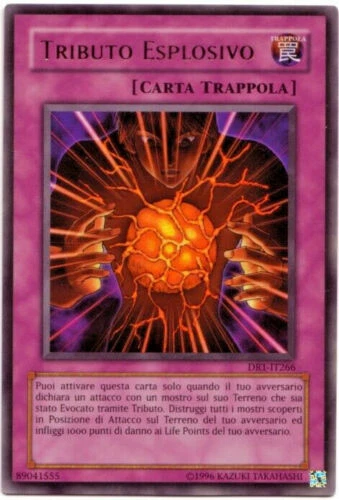 Trappola di giochi di carte collezionabili yu-gi-oh!