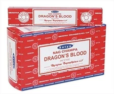 Satya Sai Baba DRAGONS BLOOD Incense Sticks Agarbatti 1 box 15g From India