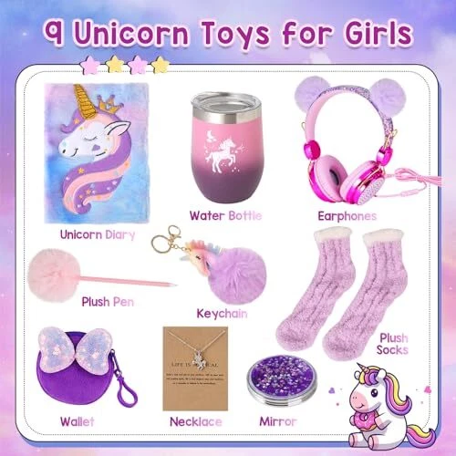 Unicorn gifts for 8 year best sale old