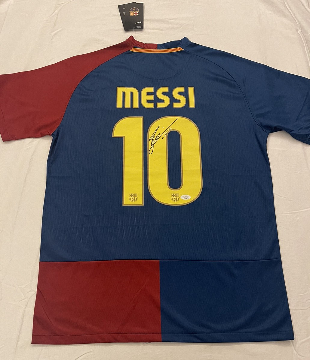 Nike FC Barcelona Messi メッシ L Men's Nike Lionel Messi Blue Barcelona 2020/21 Home Vapor