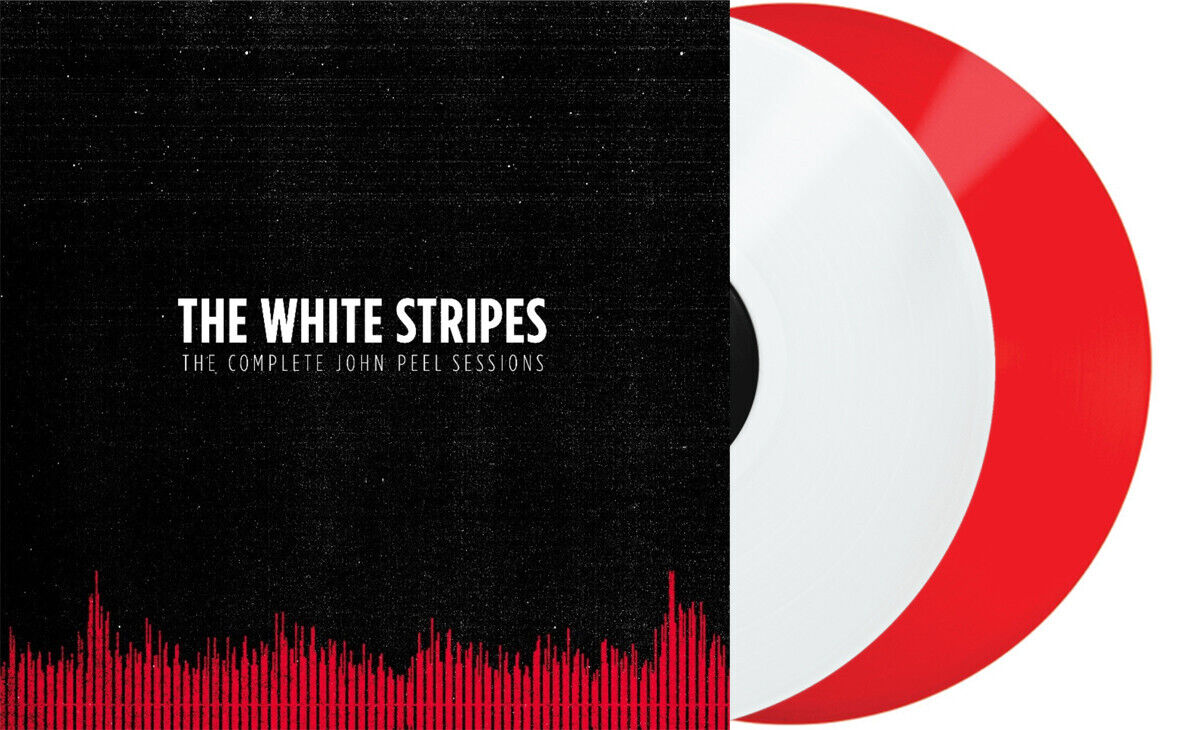 WHITE STRIPES Complete John Peel Sessions BBC 2-LP RSD Colored Red/White Vinyl