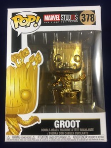 gold groot funko pop ebay