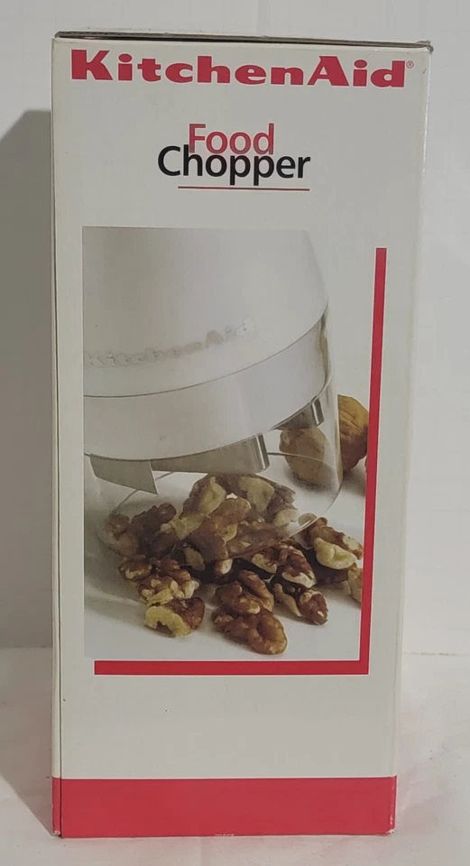 Picadora de alimentos portátil KitchenAid uso manual blanca nueva en caja Foto 2 de 4