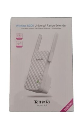 Tenda Model:A9 Wireless N300 Universal Range Extender BNIB