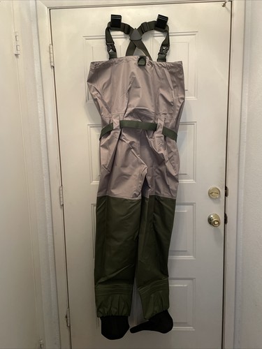 BASSDASH Immerse Breathable Stocking Waders Large 11-12 BG2019-9 NIB - Picture 3 of 13