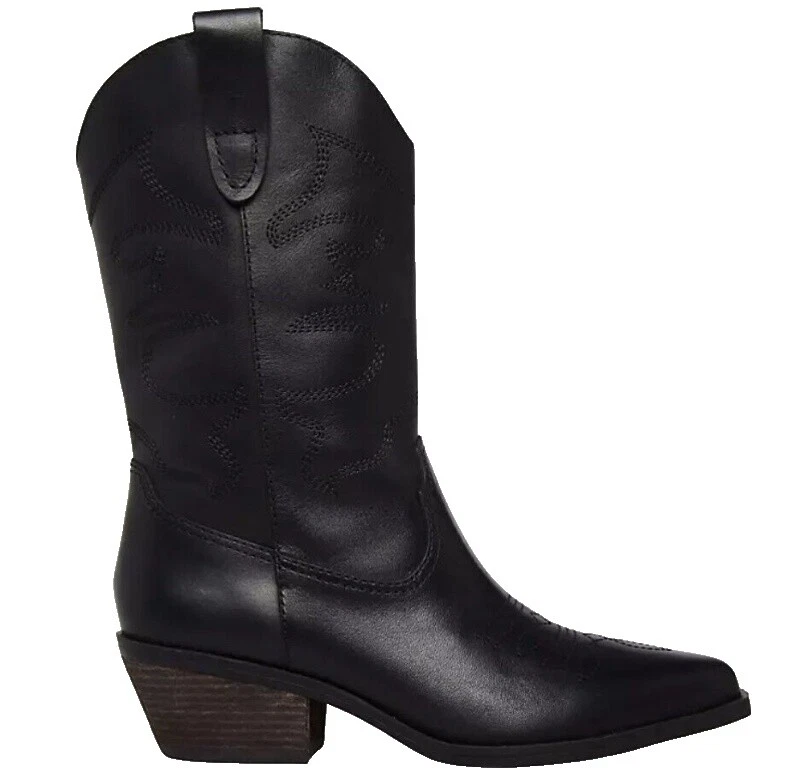 Botas del Oeste Negro Fiesta/Cóctel para Mujeres