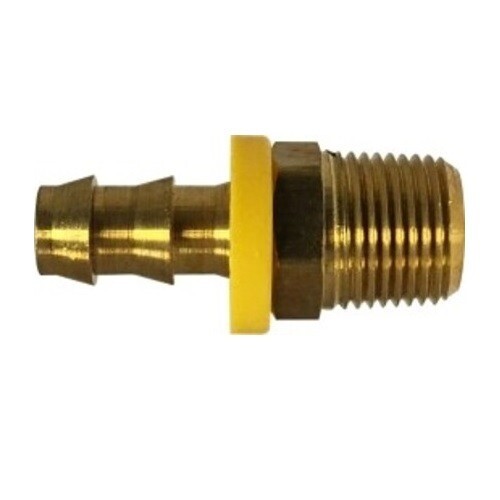 Raccords Adaptateurs 1/4" X 3/8" Mâle NPT - Pack De 10 En Laiton Mid Land - Pour Circuits Fluides