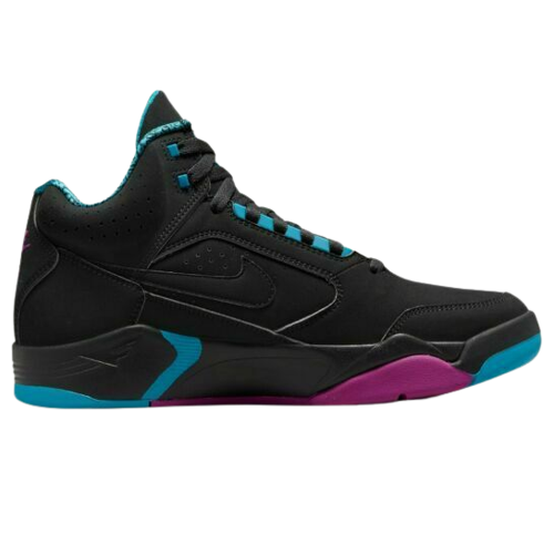 Nike Air Flight Lite Mid Black Cyber Teal