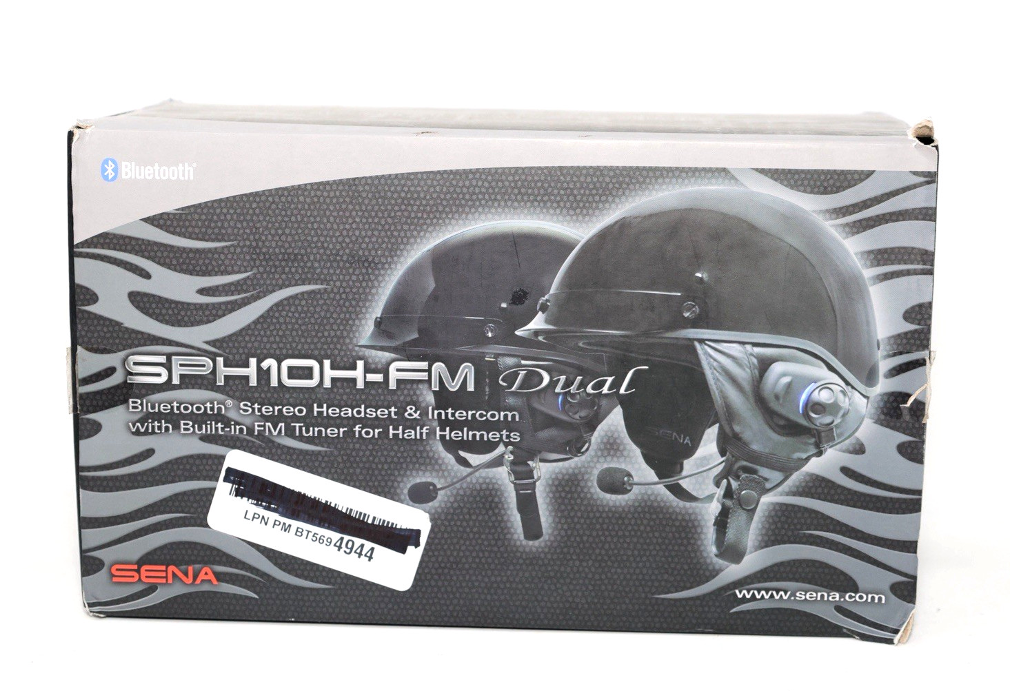 SENA SPH0H-FM DUAL SENA PACK STEREO HEADSET AND INTERCOM FOR