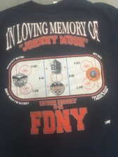 FDNY Canarsie Engine 257 Shirt Large Johnny Mush New York NY Brooklyn