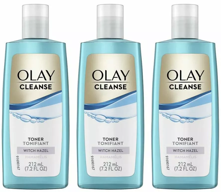 Olay Cleanse Toner with Witch Hazel 7.2oz 3pks