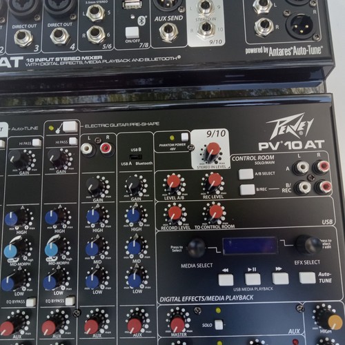 Peavey PV® 10AT Compact 10 Channel Mixer with Bluetooth and Antares® Auto-Tune - Picture 5 of 11