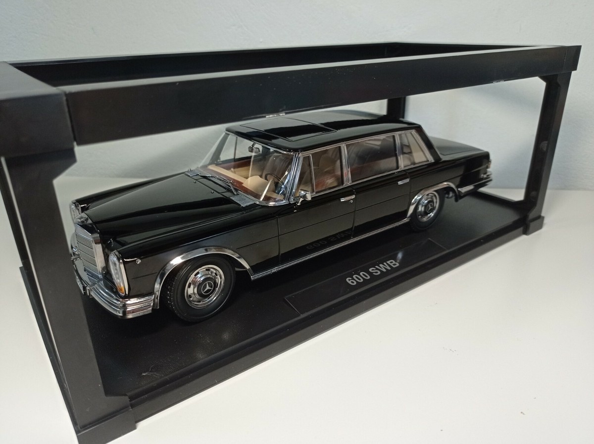 RARE 1:18 KK-SCALE MERCEDES-BENZ 600 SWB W100 1963 BLACK - 180601