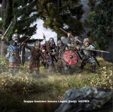Figurines 28mm VICTRIX - Grappe De Commandement Guerriers Daces - Historique - Neuf