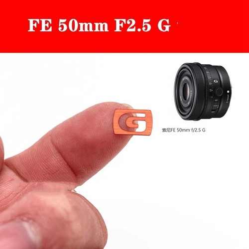 For SONY Black G to Red GM Master lens label accessory G Master Metal label - Photo 21/46