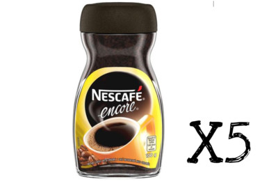 Nescafe ENCORE Instant Coffee 5 x 100g Canadian FRESH