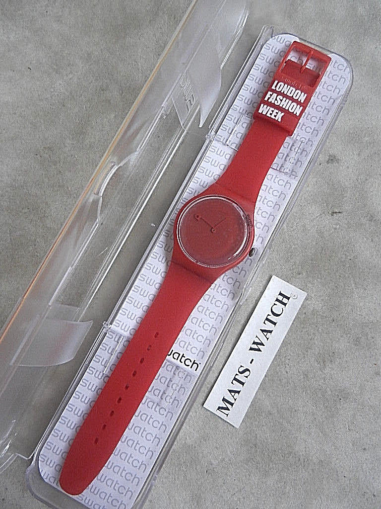 SWATCH+NEW GENT SPECIAL+SUOZ131S ROSSO by UMA WANG+ONLY 777pcs 