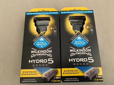  Wilkinson Sword Hydro 5 Sense Energize Rasierer mit 1 Klinge x 2 NEU IN OVP PORTOFREI