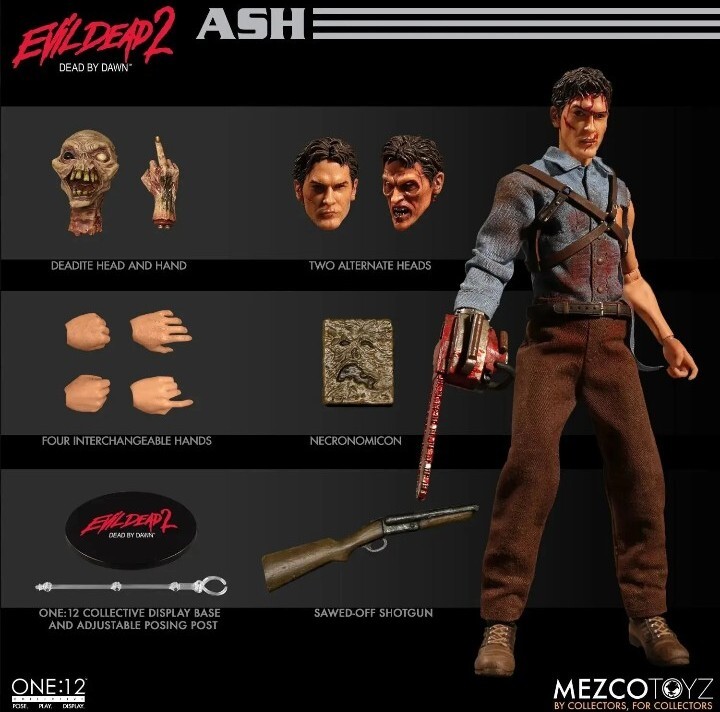 Mezco One: 12 Collective Evil Dead 2 Dead By Dawn: ASH Mezco One: 12 Collective Evil Dead 2 Dead By Dawn: ASH
